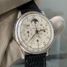 Men Watch Universal Geneve Chronograph 42201 Tri-Compax full calendar Moonphase 1950